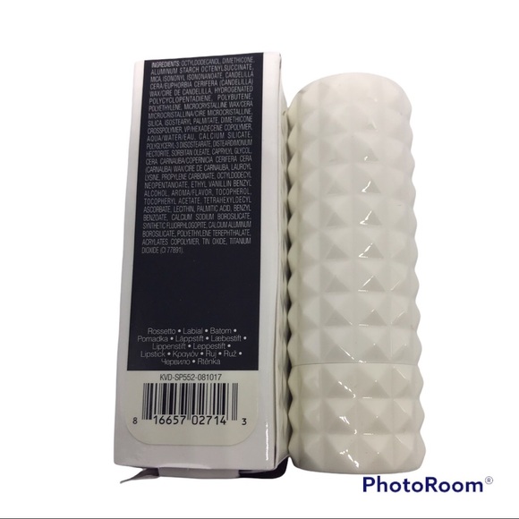 KVD Kat Von D Studded Kiss Creme Lipstick WHITE OUT mixer shade new goth… - Picture 8 of 11